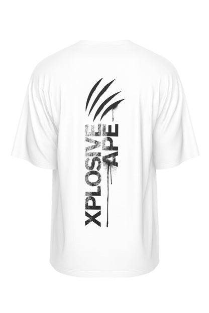 XAPE Claw V2 Oversized Tee - White