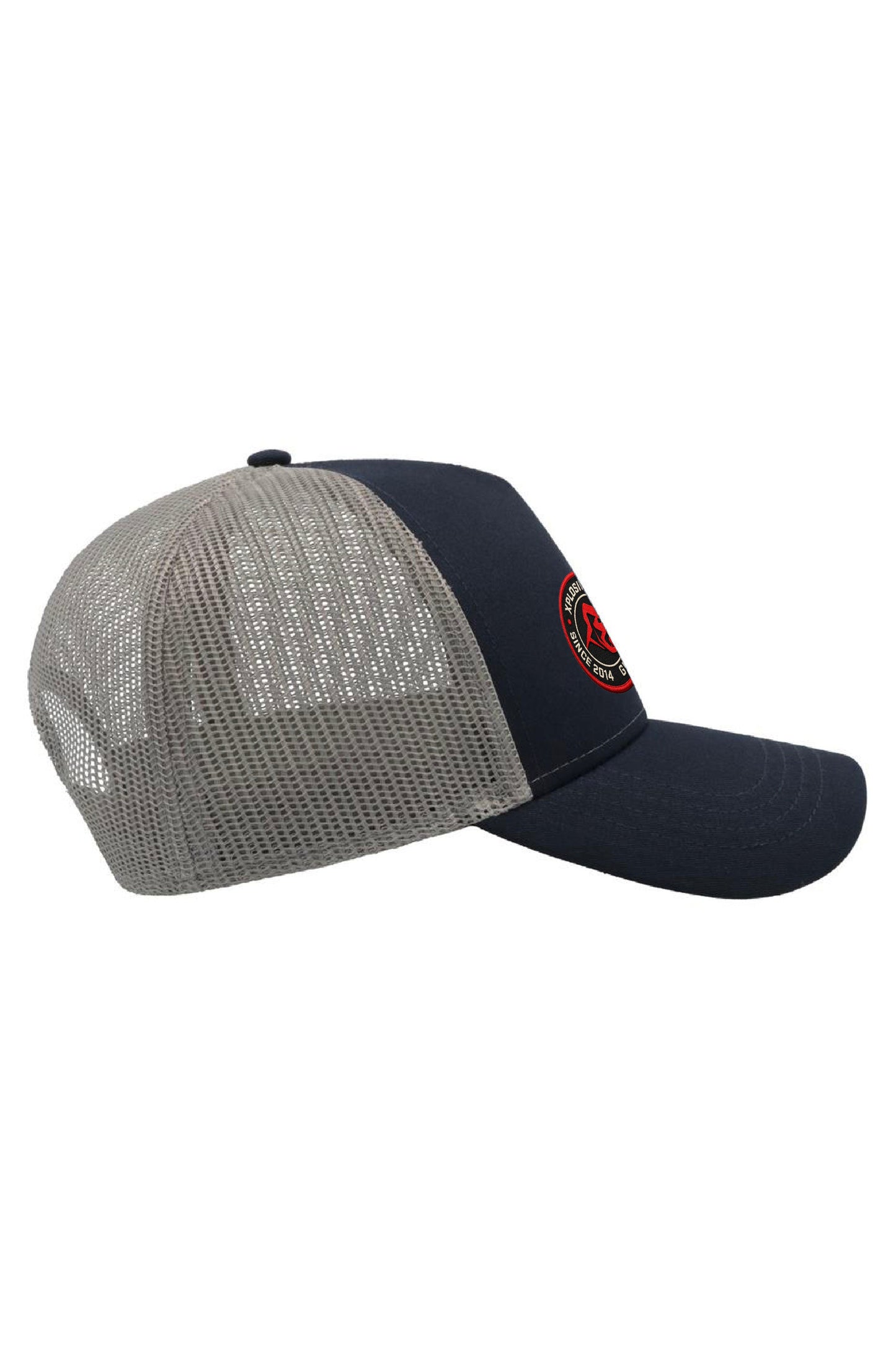 XAPE Core Issue Trucker Cap - Navy/Grey