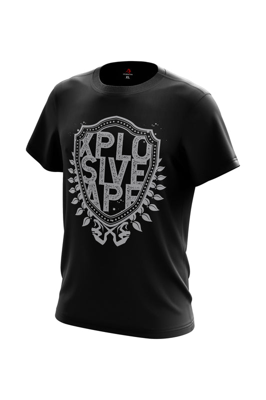 XAPE Crest Shield Tee - Black