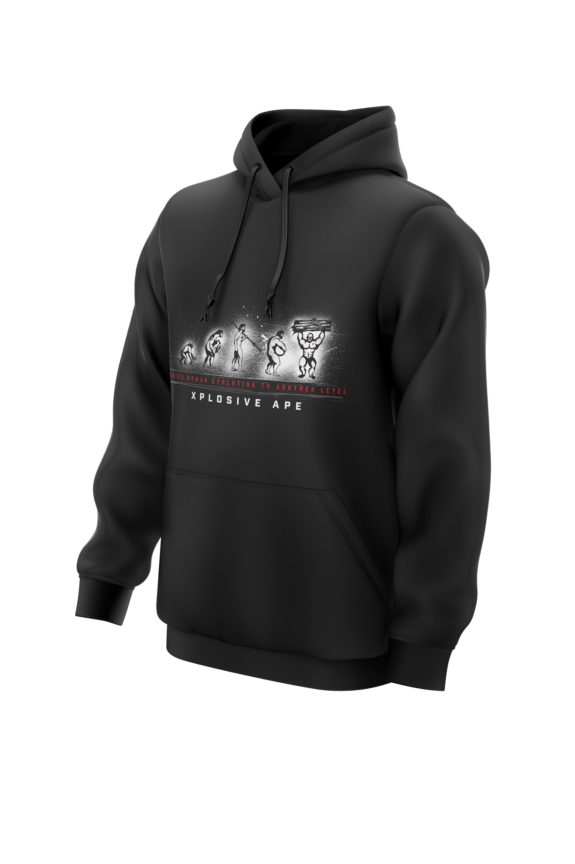 XAPE Evolution Hoodie & Tee Combo - Black