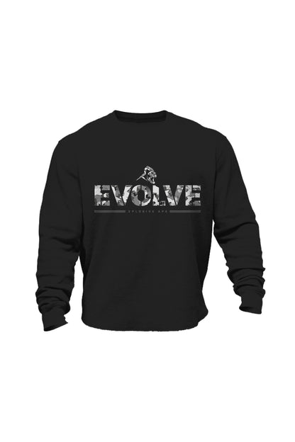 XAPE Evolve Camo V2 Sweatshirt - Black
