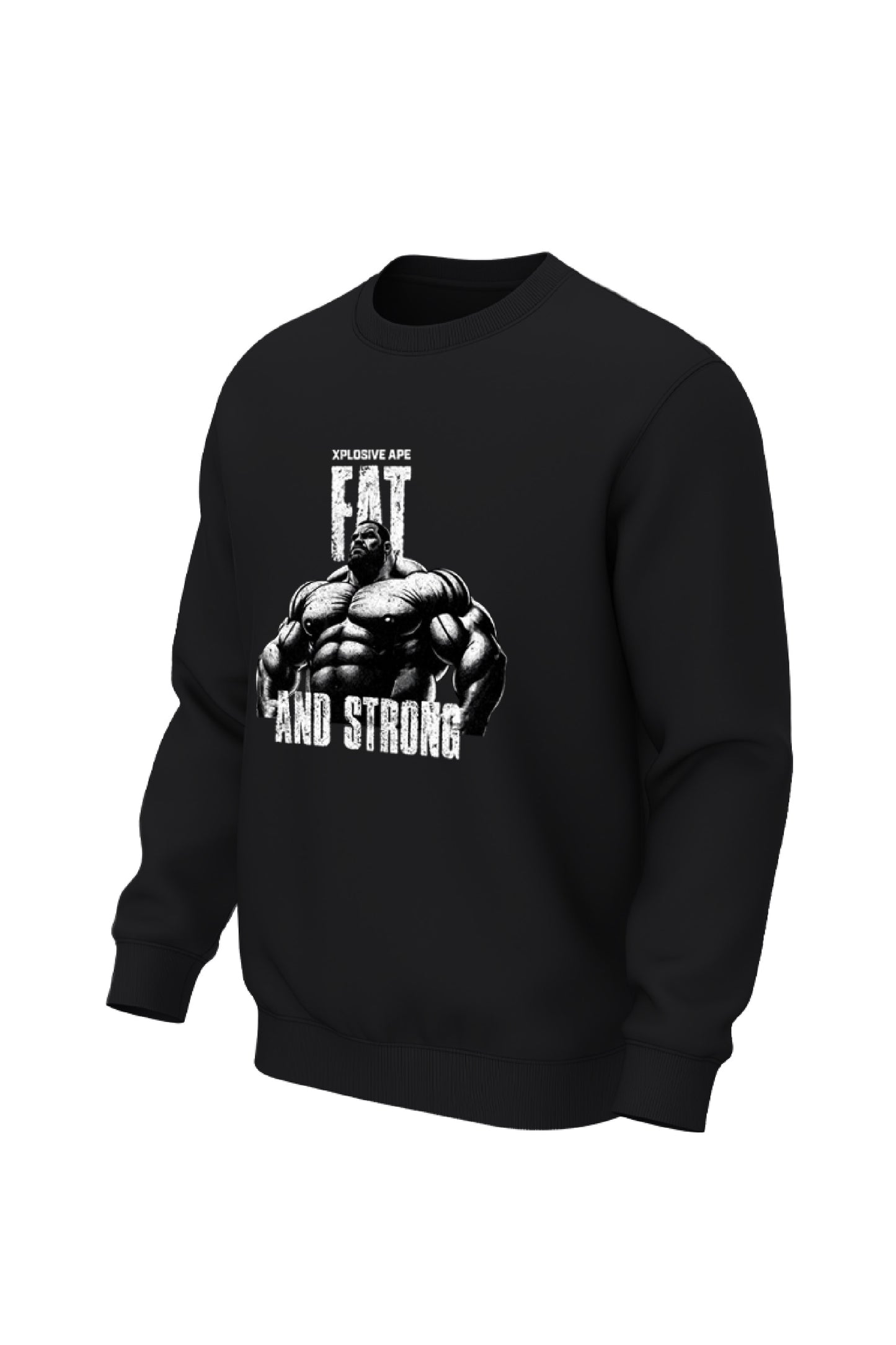 XAPE Fat And Strong V3 Sweatshirt - Black