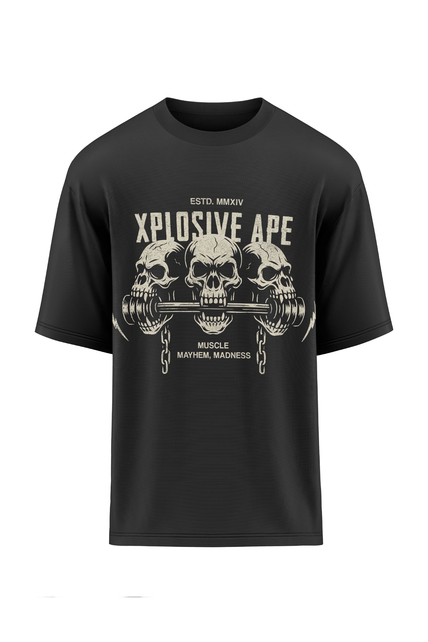 XAPE Feast of Force Oversized Tee - Black