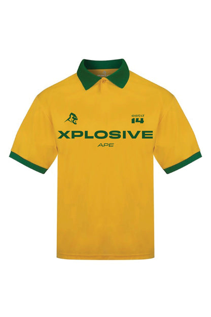 XAPE Squad Sports Jersey - Yellow/Green