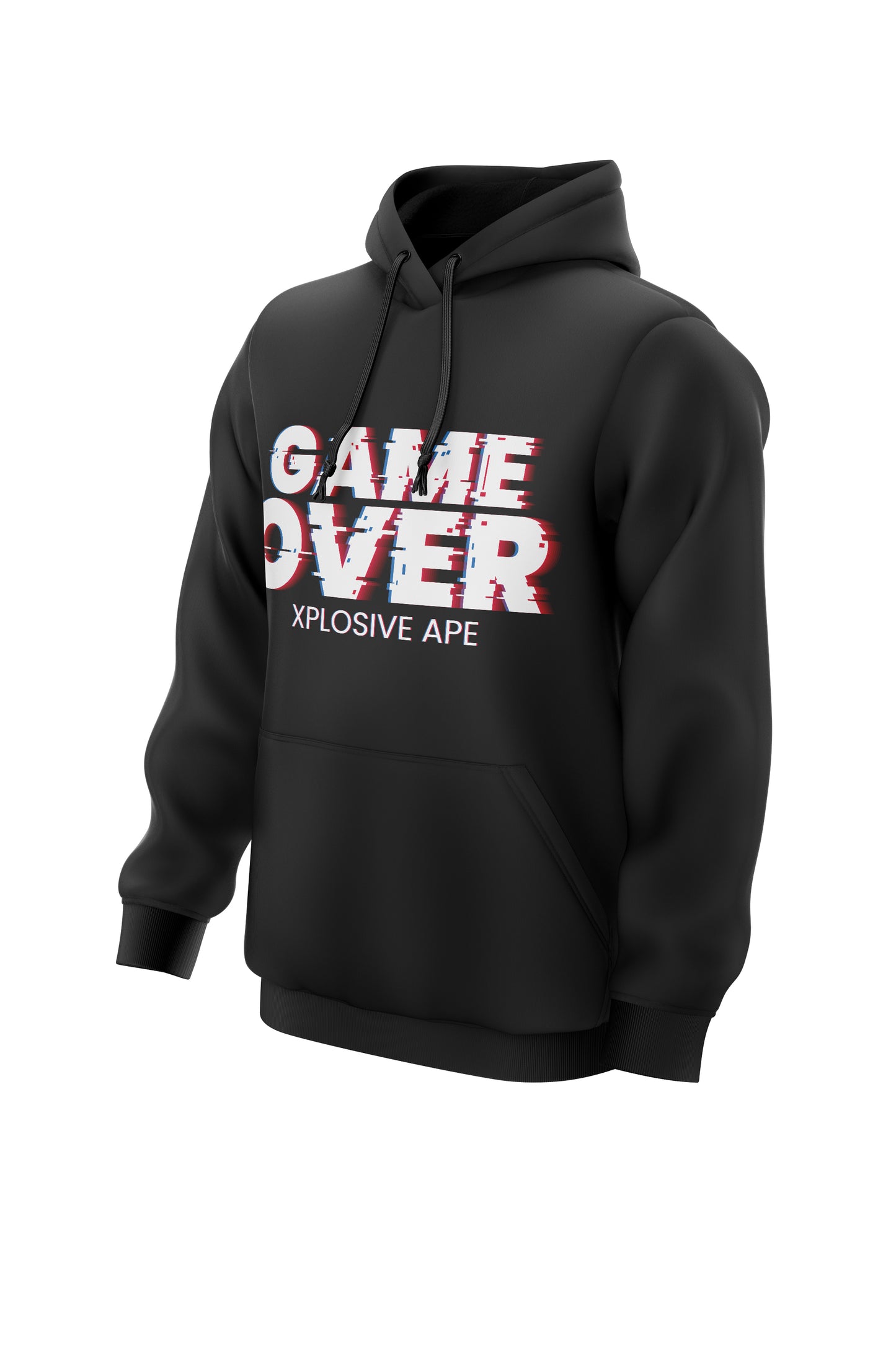 XAPE Game Over Hoodie - Black