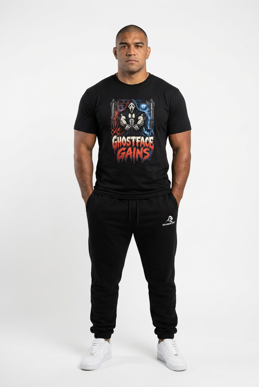 XAPE Ghostface Gains Tee - Black