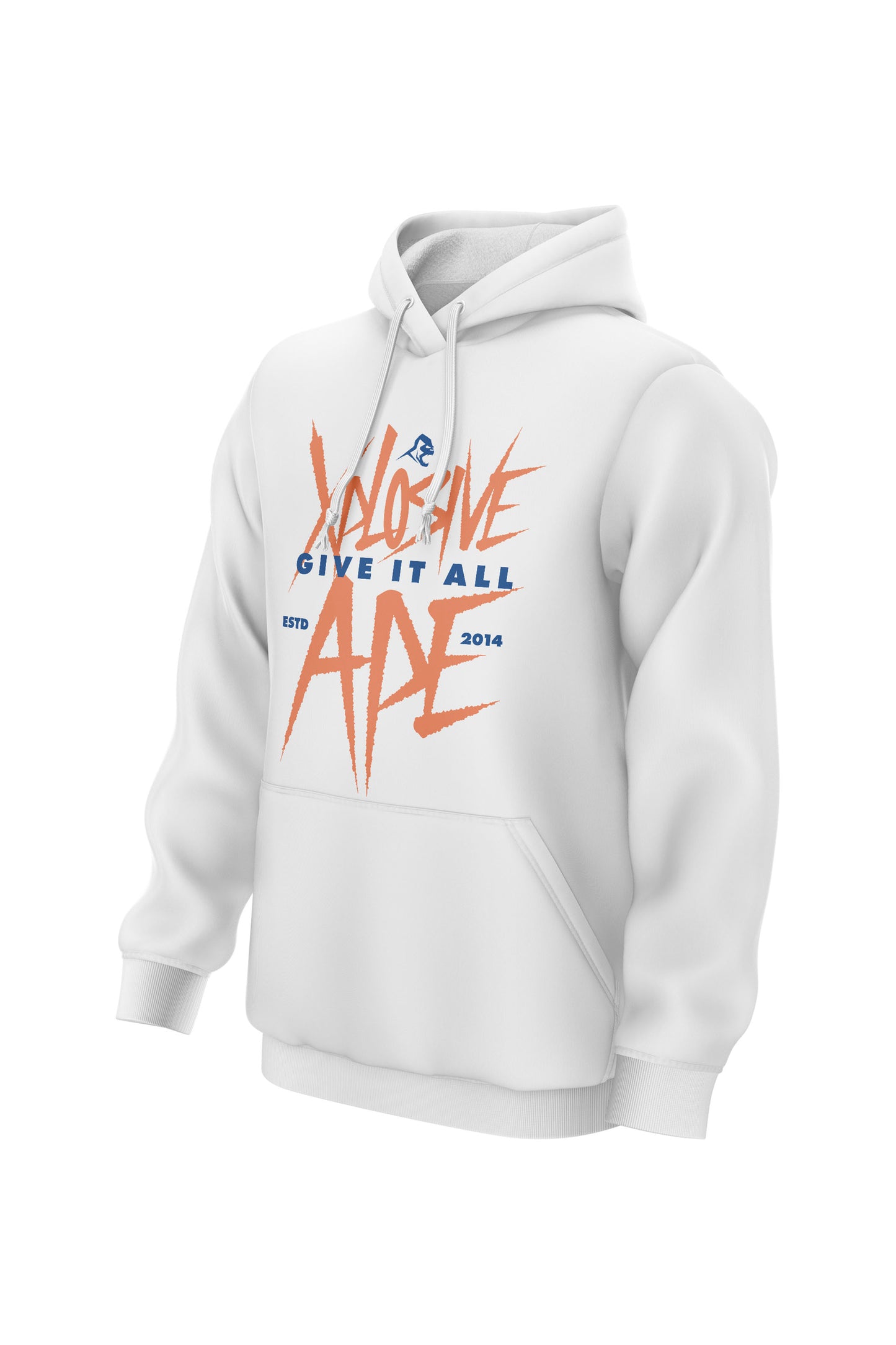 XAPE Apevolution Hoodie - White