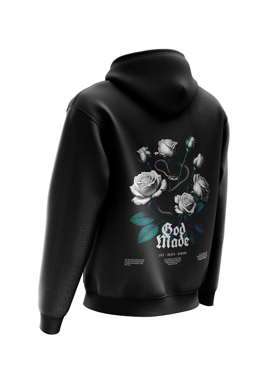 Untold Studios God Made Hoodie - Black