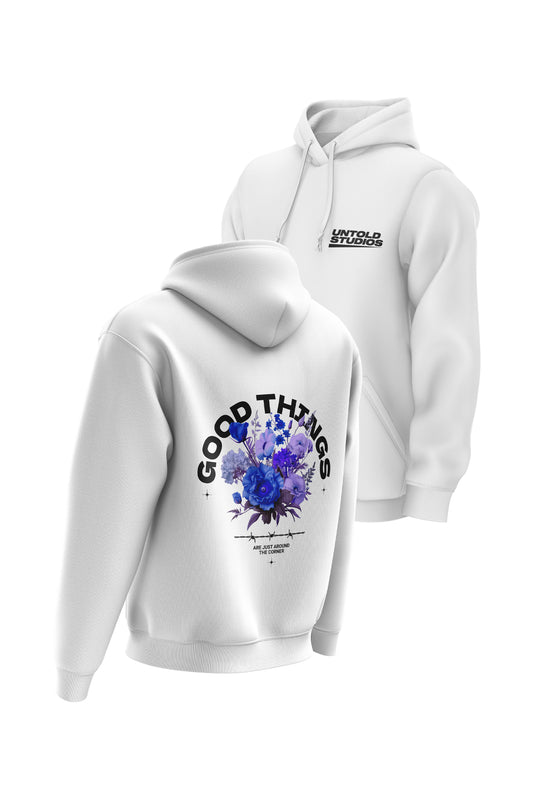 Untold Studios Good Things Hoodie - White