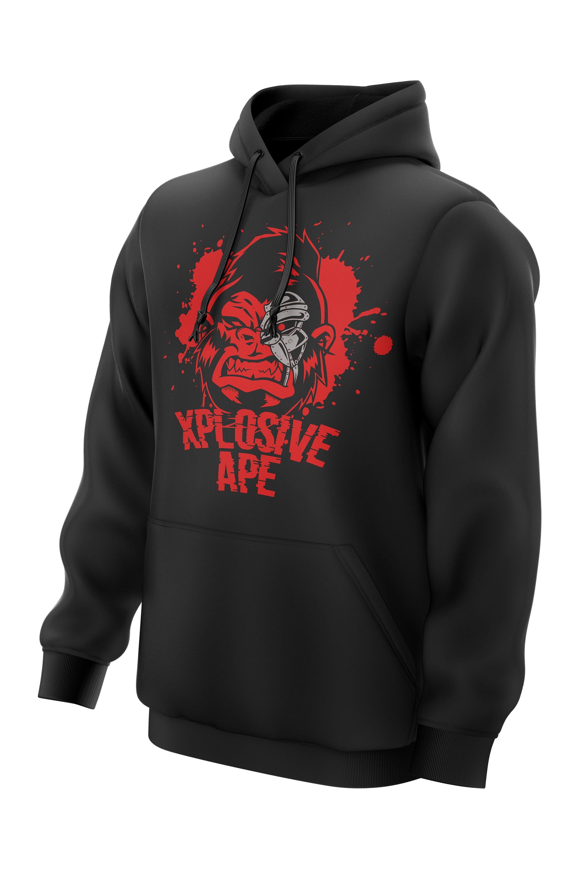 XAPE Cyborg Hoodie & Tee Combo - Black