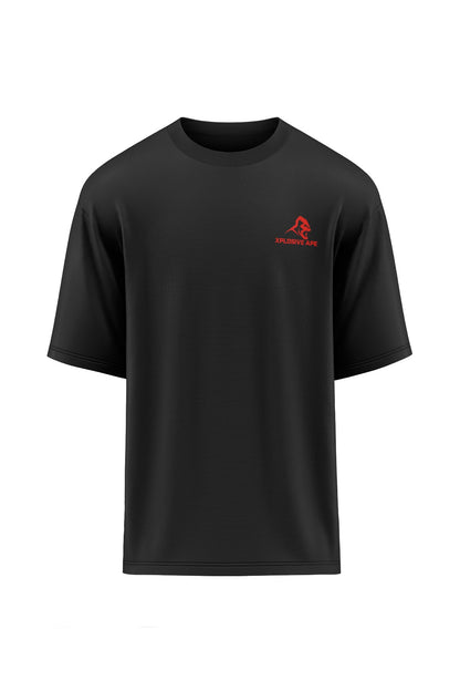 XAPE Last Set Oversized Tee - Black