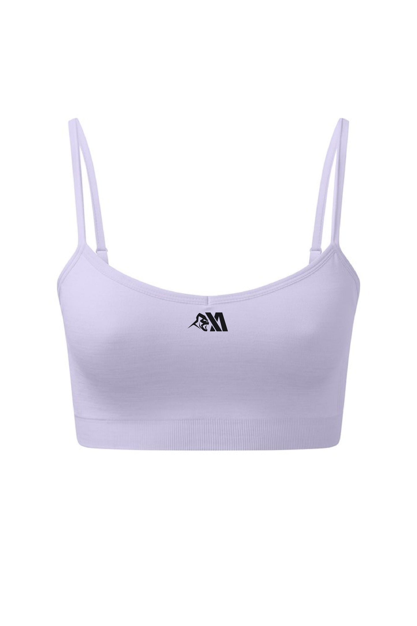 XA Women's Core Logo Seamless Sports Bra - Lilac Melange