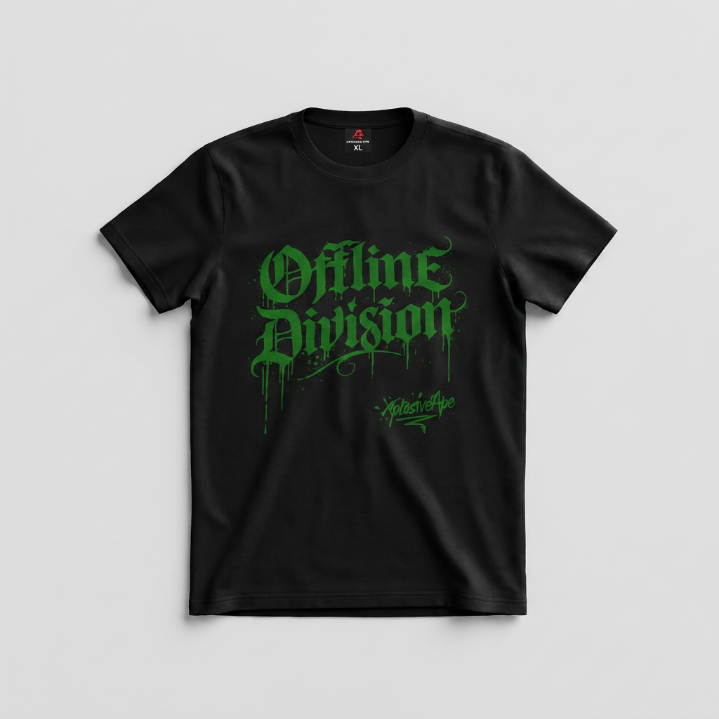 XAPE Division V3 Tee - Black