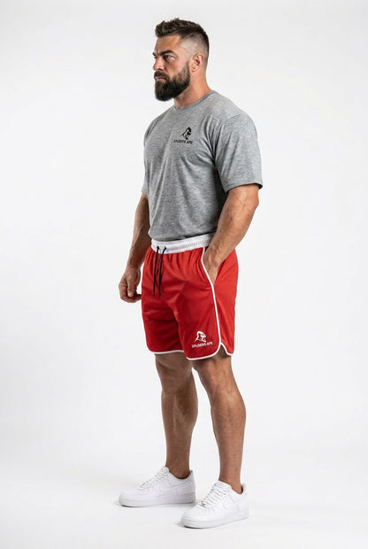 XAPE Strike Elite Shorts - Red/White