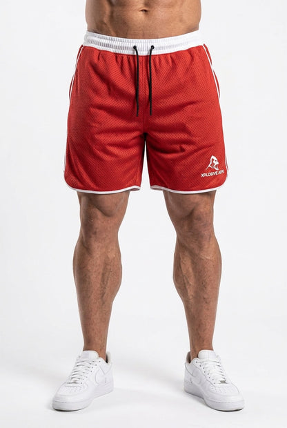 XAPE Strike Elite Shorts - Red/White