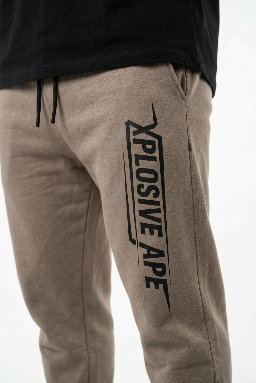 XAPE Strike Joggers - Sand