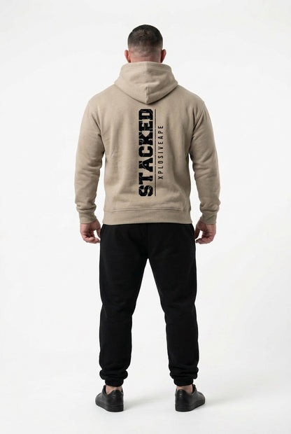 XAPE Stacked Hoodie - Sand