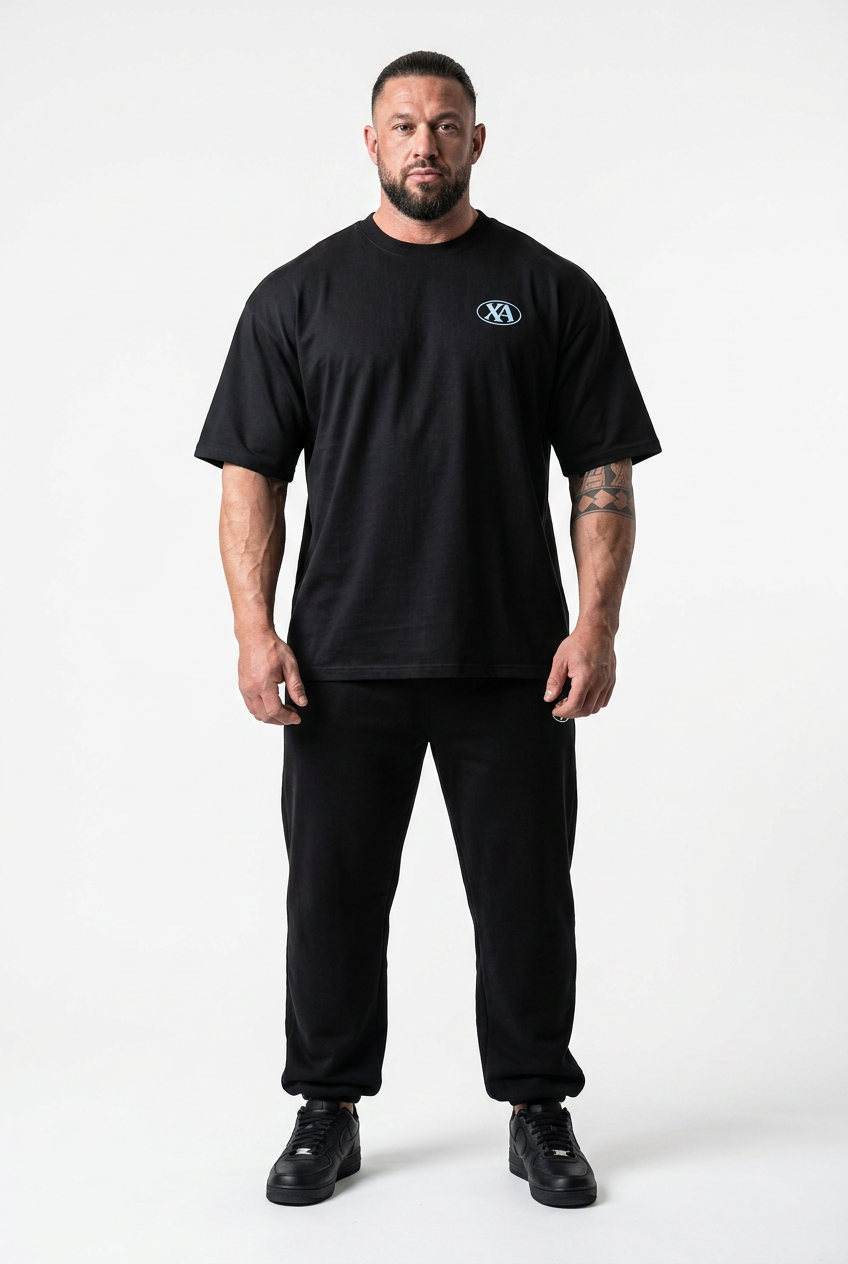XAPE Championship Ultra Oversized Tee - Black