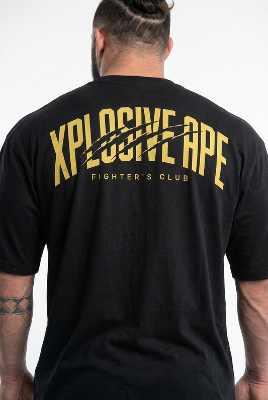 XAPE Strike Form Oversized Tee - Black