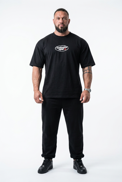 XAPE Motion Unit Ultra Oversized Tee - Black