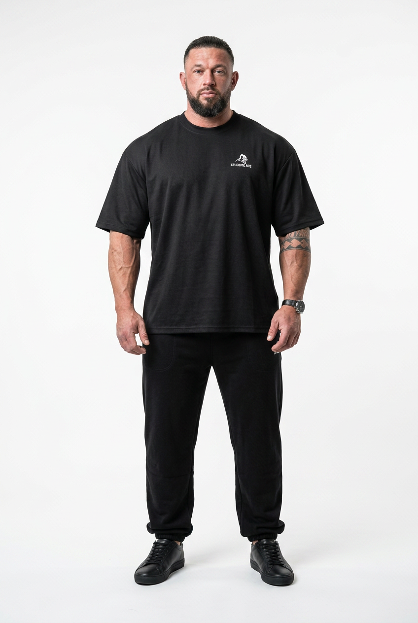 XAPE Hyperdrive Ultra Oversized Tee - Black