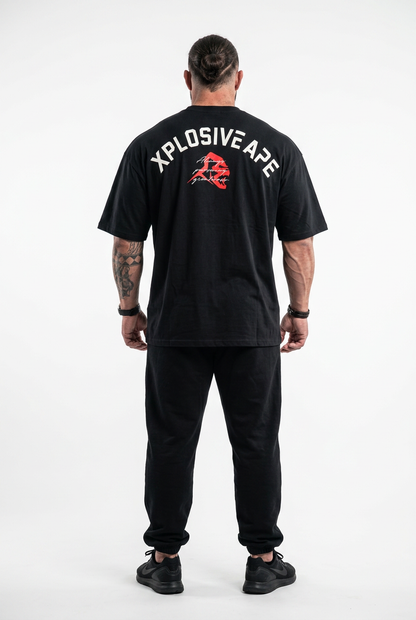 XAPE Hyperdrive Ultra Oversized Tee - Black