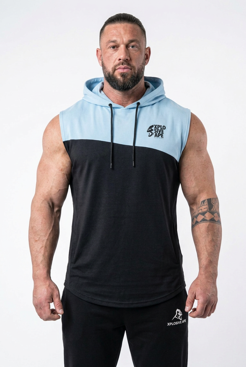 XAPE Ultimate Ape Muscle Top - Aqua/Black