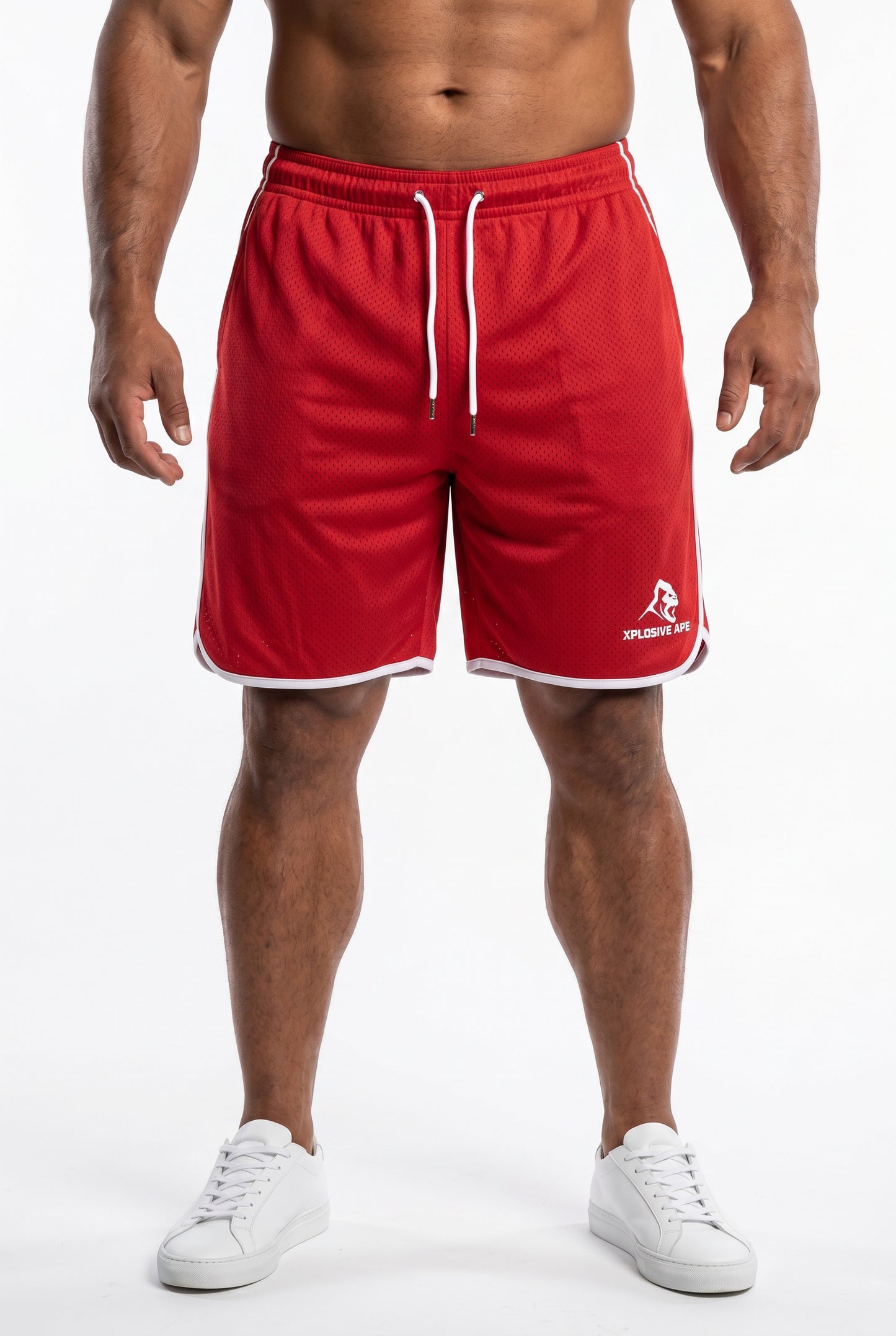 XAPE Strike Elite Shorts - Red/White