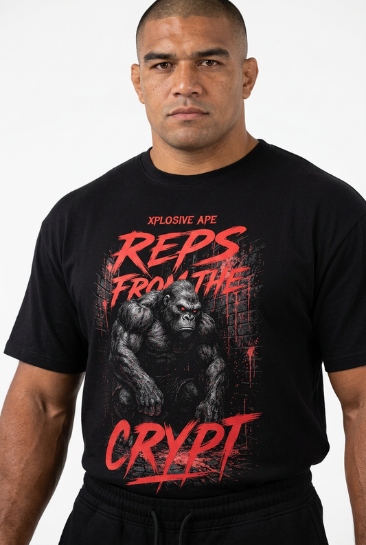 XAPE Reps From The Crypt Tee - Black
