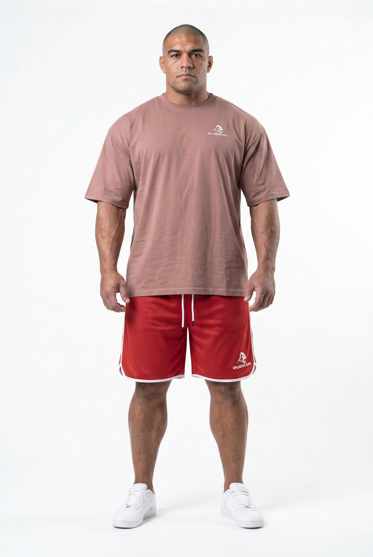 XAPE Strike Elite Shorts - Red/White