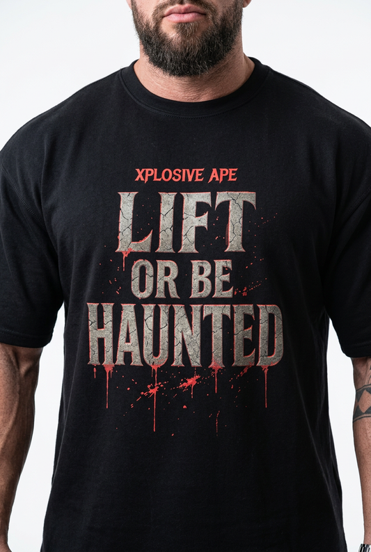 XAPE Lift or be Haunted Tee - Black