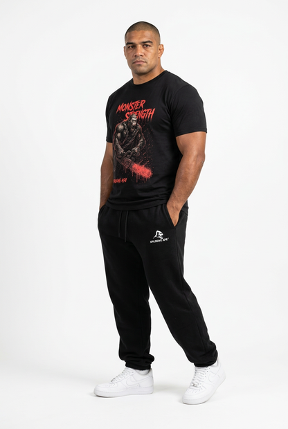 XAPE Chainsaw Ape Tee - Black