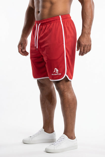 XAPE Strike Elite Shorts - Red/White