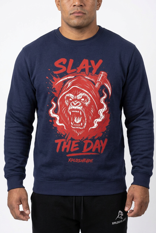 XAPE Slayer Sweatshirt - Navy