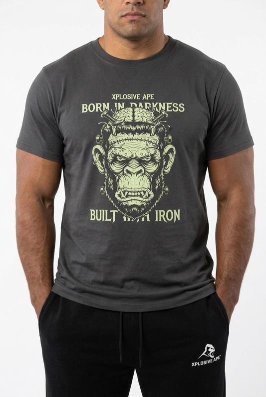 XAPE Frankenape V2 Tee - Charcoal