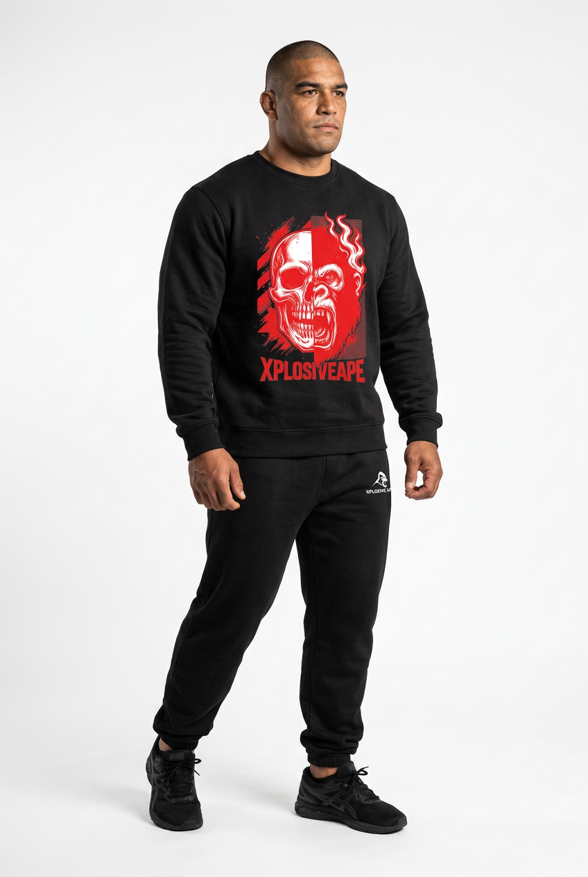 XAPE Juggernaut Sweatshirt - Black