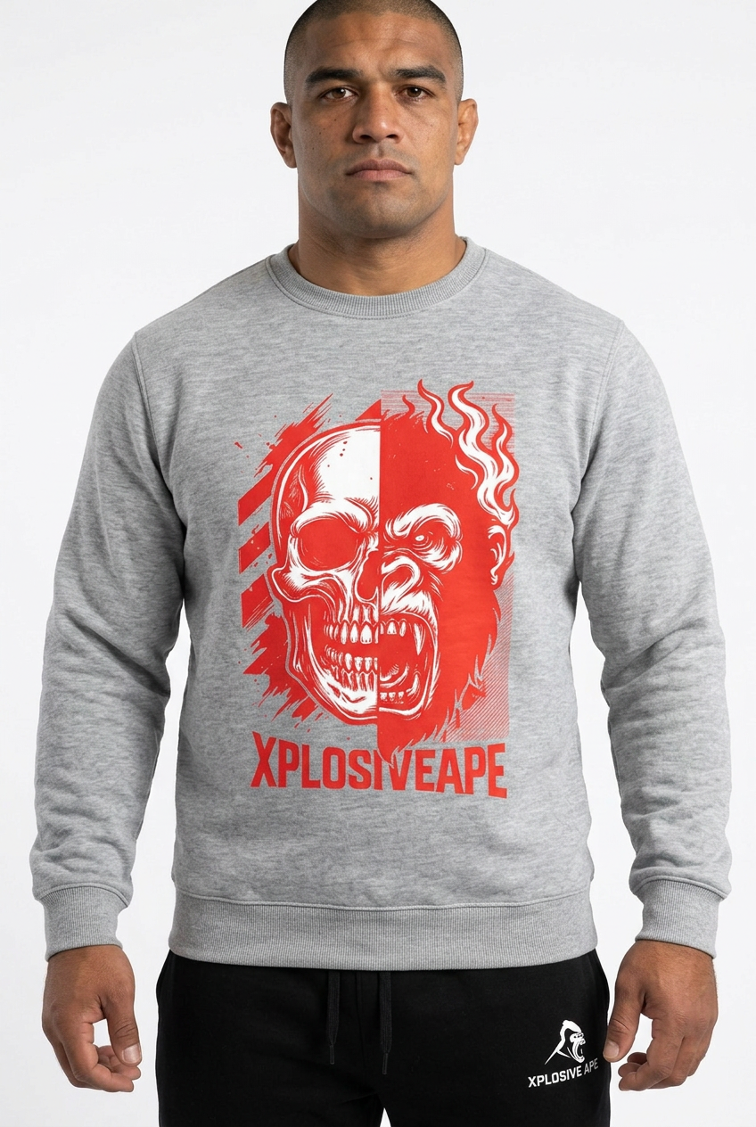 XAPE Juggernaut Sweatshirt - Sports Grey