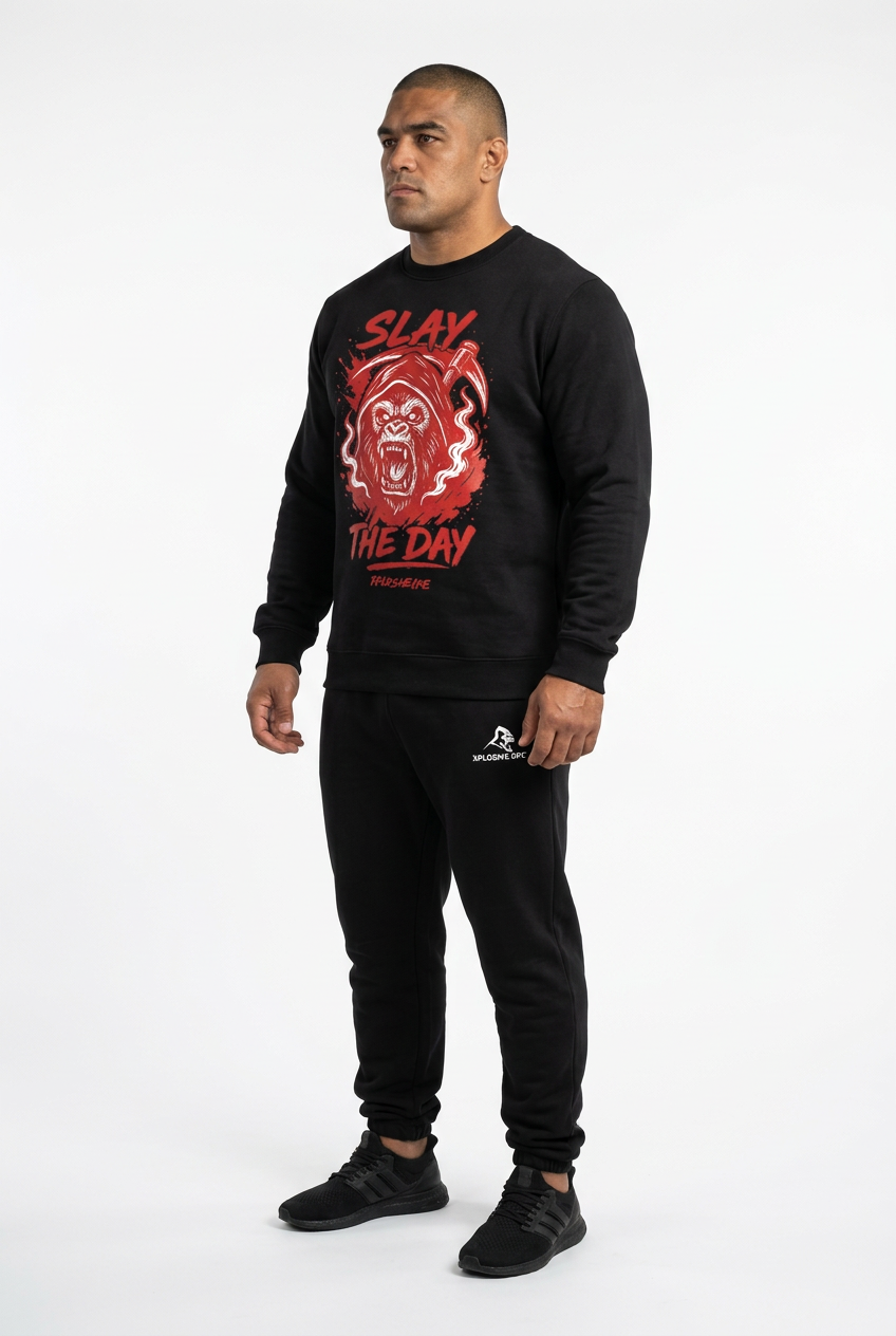 XAPE Slayer Sweatshirt - Black