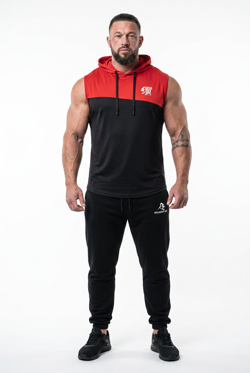 XAPE Ultimate Ape Muscle Top - Red/Black