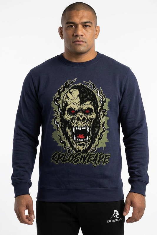 XAPE Undead Sweatshirt - Navy