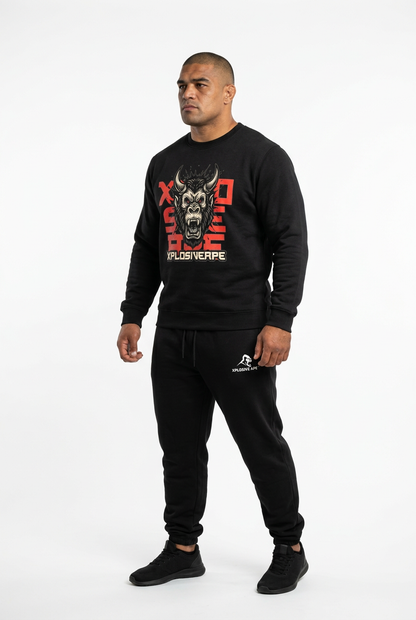 XAPE Oni Sweatshirt - Black