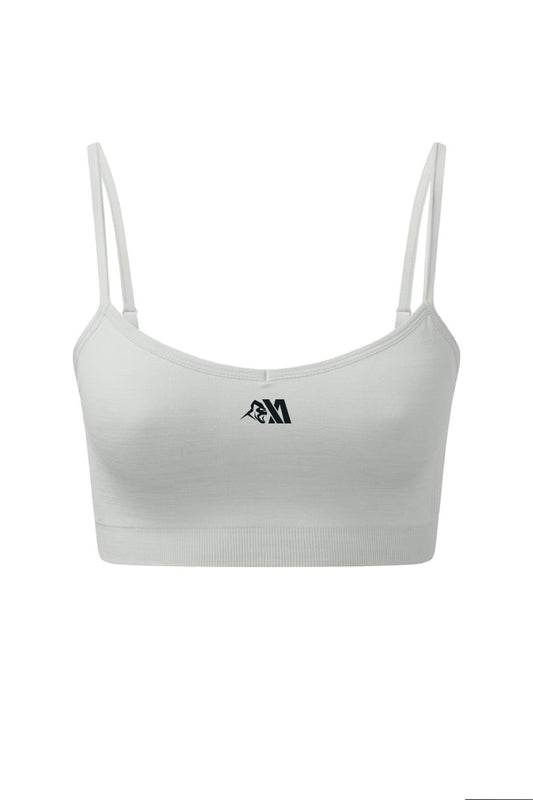 XA Women's Core Logo Seamless Sports Bra - Sports Grey