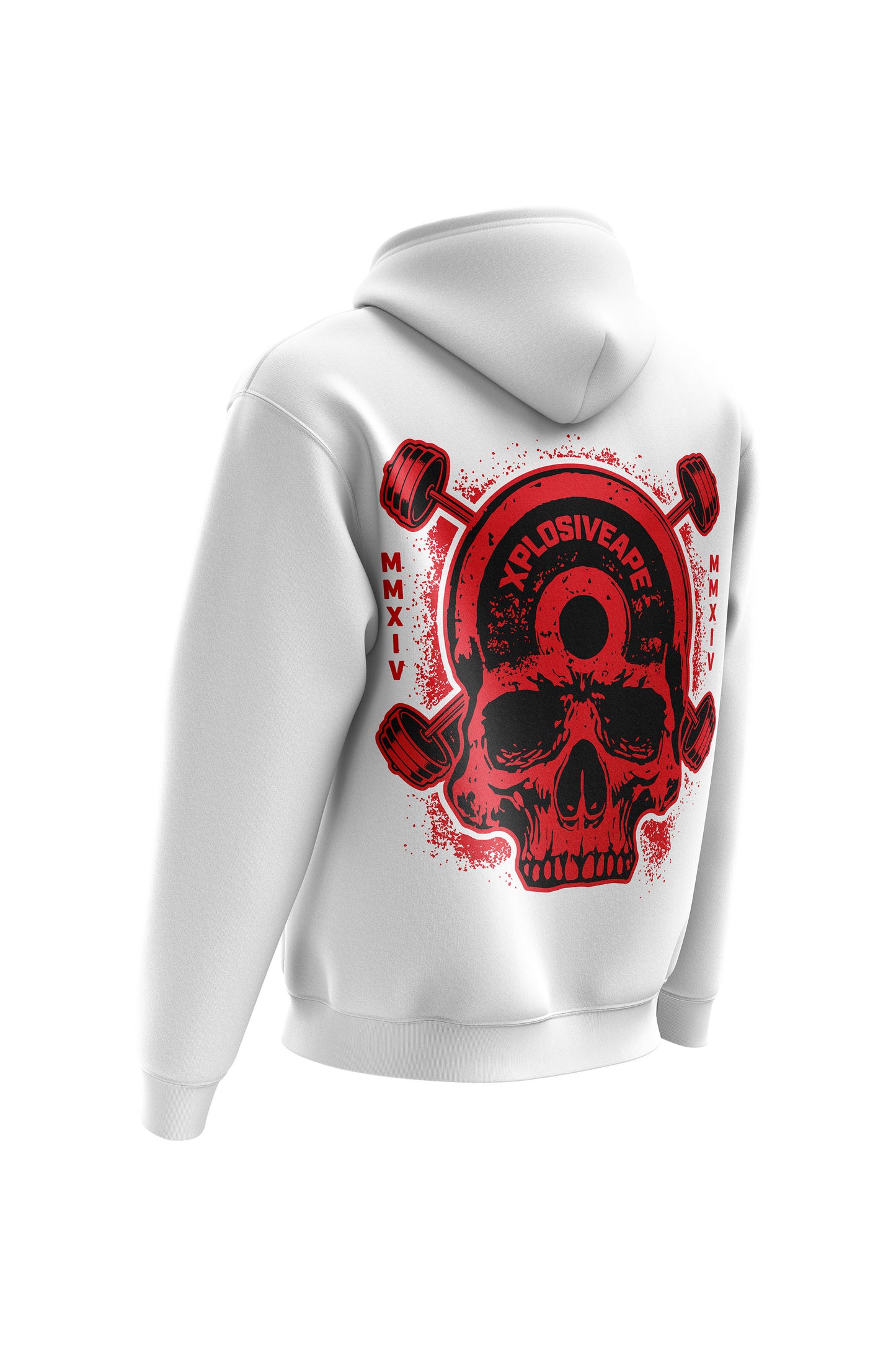 XAPE Metalhead Hoodie - White