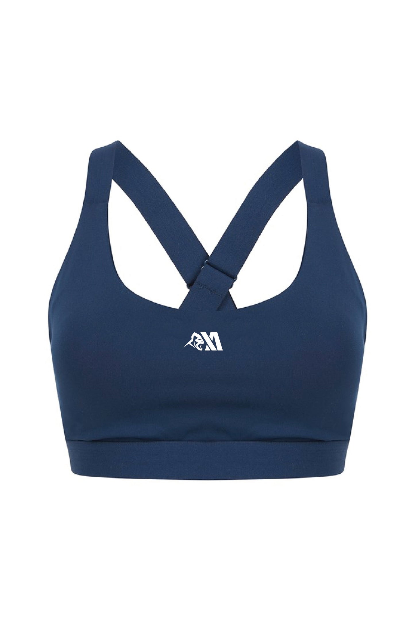 XA Women's Core Logo Impact Sports Bra - Navy