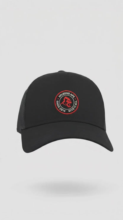XAPE Core Issue Trucker Cap - Black