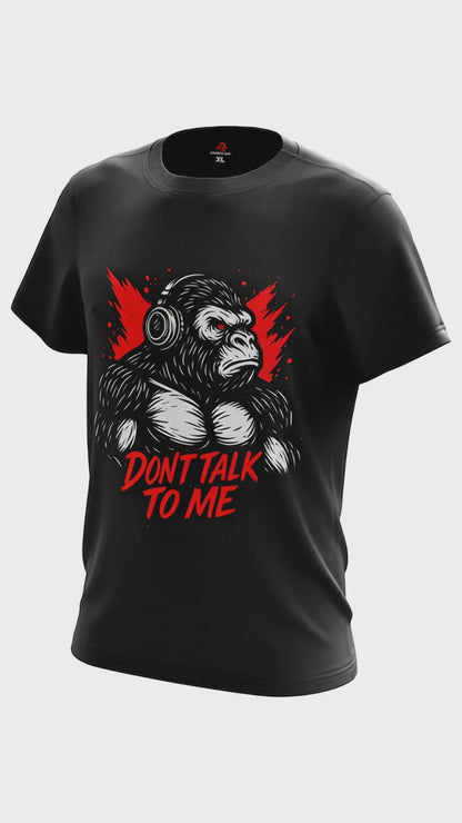 XAPE Don't Talk To Me V3 Tee - Black
