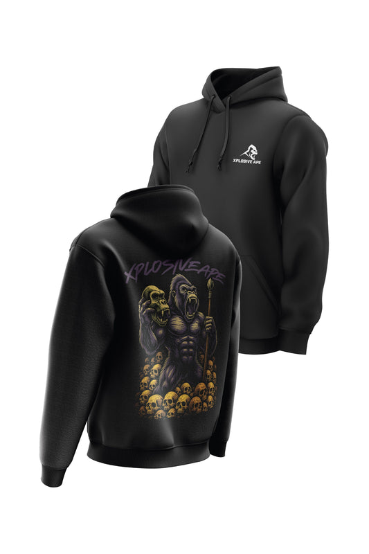 XAPE Savage String Hoodie - Black