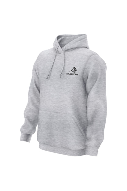 XAPE Ape Smash String Hoodie - Sports Grey