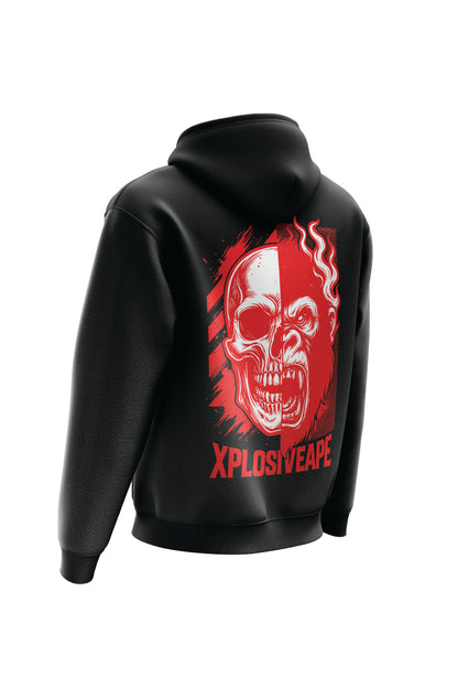 XAPE Juggernaut String Hoodie - Black