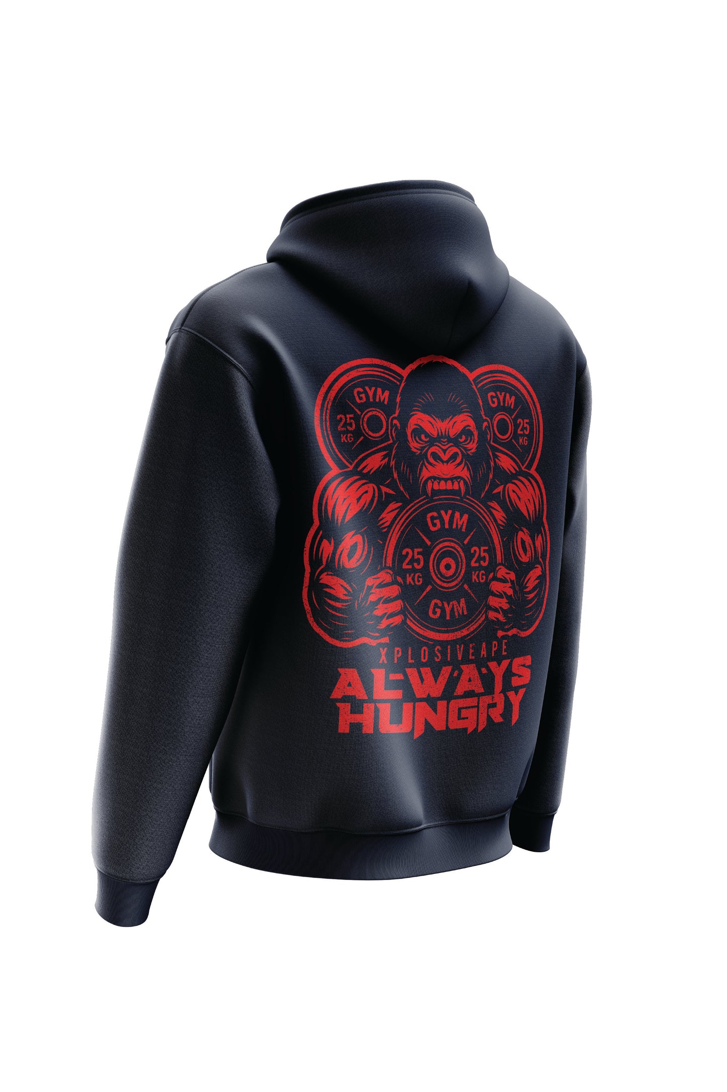 XAPE Hangry String Hoodie - Navy